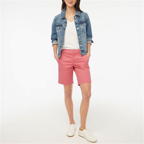 9" Frankie bermuda chino short | Chino shorts women, Womens shorts ...
