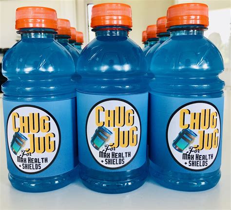 Chug Jug Printables for Fortnite Party