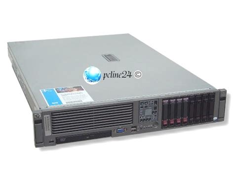 HP ProLiant DL380 G5 2x Xeon Dual Core E5160 @ 3GHz 16GB 8x 146GB DVD ...