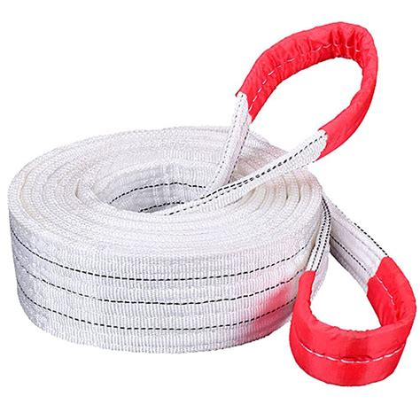 Sunweii Winch Strap Lifting Strap Heavy Duty Rigging Moving Towing ...