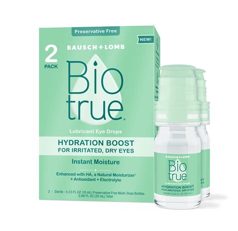 Biotrue® Hydration Boost Eye Drops for Irritated and Dry Eyes from ...
