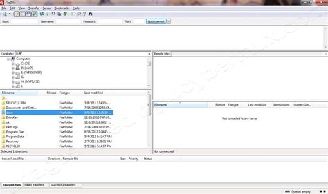 Image result for FileZilla GUI