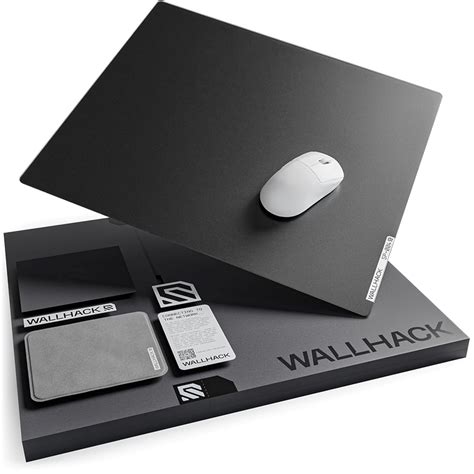 Wallhack 4.0 Glass Gaming MousePad - Professional Esport Mouse Mat with ...