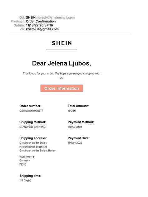 Help Me Find Order Confirmation 的图像结果