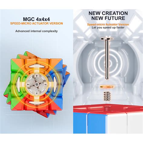 Buy YJ MGC 4x4 Magnetic Speed-Micro Actuator Cube | Cubelelo