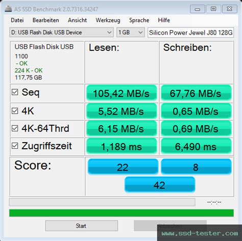 TEST: Silicon Power Jewel J80 128GB USB-स्टिक