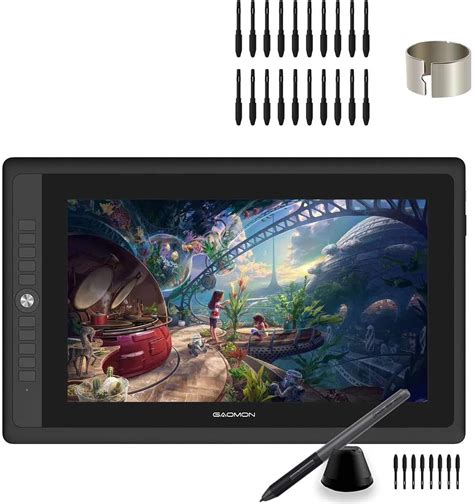 Buy GAOMON PD156PRO Pen Display & 20 Pen Nibs -15.6'' Full-Laminated 88 ...