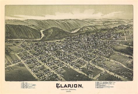 Clarion, PA, USA (1896) Smalltown USA Clarion Pennsylvania ...
