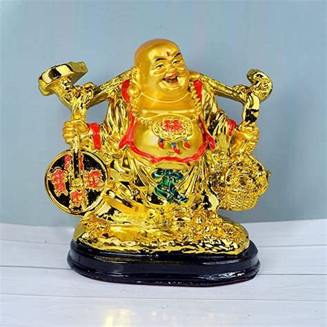 Buy Vastu Art Vastu Fengshui Happy Man/Laughing Buddha Holding Wealth ...