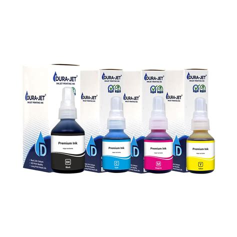 DURA-JET Compatible Refill Dye Ink for Brother DCP- T220, T300, T310 ...