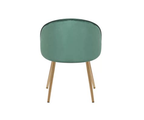 Buy LeatherOn Hindmen Velvet Fabric Accent Chair Online at 55% Off
