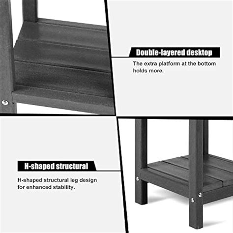 nalone Adirondack Side Table 16.5 Outdoor Side | Ubuy India