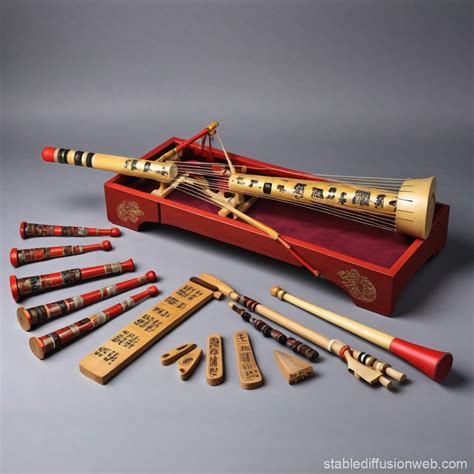 Traditional Chinese Instruments | Stable Diffusion Online
