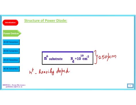 Lec-03: Power Diode Structure & Characteristics in Power Electronics ...