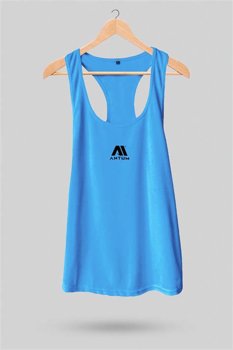 Sky blue Colour dry-fit Stringer – Antum Apparels