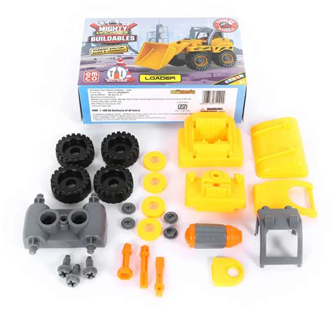 Mighty Machines Loader Construction Vechile for kids 3Y+, Multicolour
