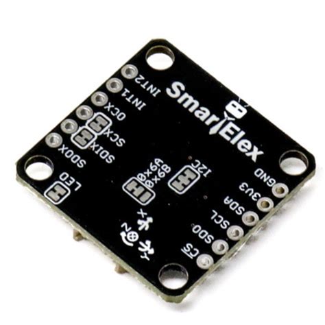SmartElex LSM6DSO 6 DOF Accelerometer and Gyroscope Sensor Breakout ...