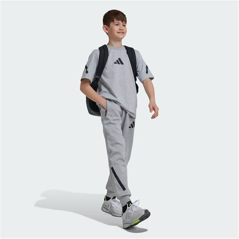 Kids Clothing - adidas Z.N.E. Tapered-Leg Pants - Grey | adidas Qatar