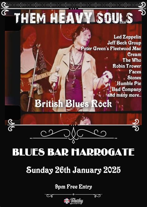 Blues Bar Harrogate Presents THEM HEAVY SOULS , Blues Bar Harrogate, 26 ...