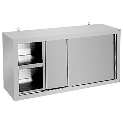 Custom Wall Mounted Alloy Steel Cabinets with Sliding Door & Middle ...