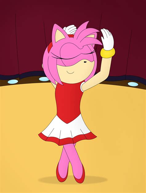 The elegant ballerina Amy Rose by WilliamCeleste-Arts on DeviantArt