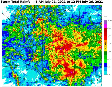 Storm Report for July 21-26, 2021