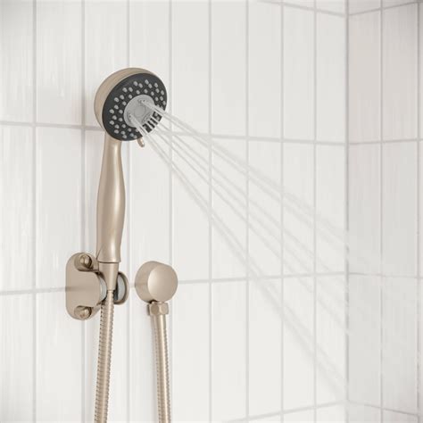 Pfister Brushed Nickel Handheld Shower Head 1.8 GPM LG16-200K at Lowes.com