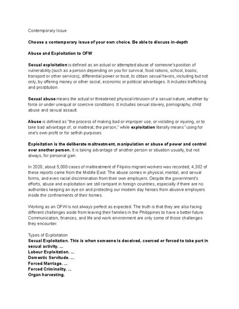 Contemporary Issue Topics 的图像结果