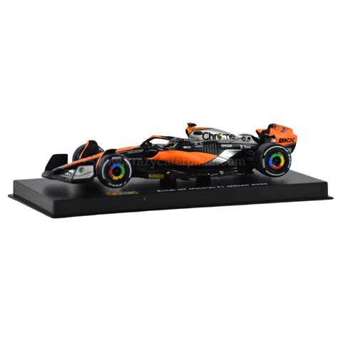 Bburago: 2023 Mclaren British Grand Prix FormuLa 1-#81 Oscar Piastri D ...