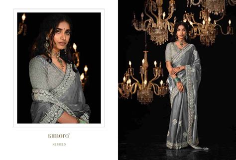 KAJAL AND KIMORA 5322 COLOURS BY KIMORA FASHION 5322 TO 5322-D SERIES ...