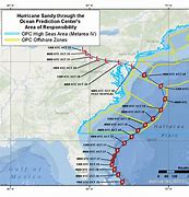 Image result for Hurricane Sandy Track Map