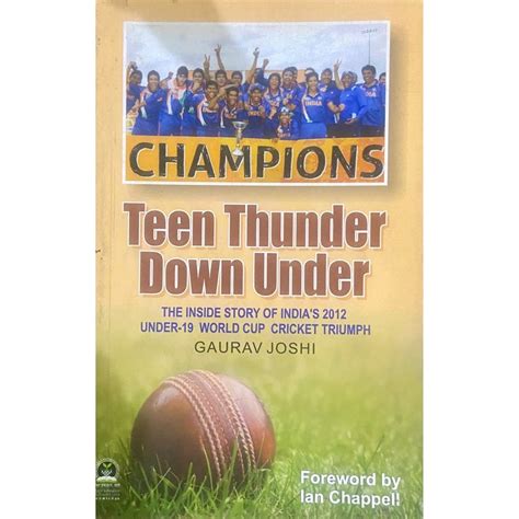 Champions Teen Thunder Down Under by Gaurav Joshi – Inspire Bookspace
