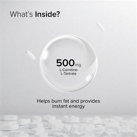 GNC Pro Performance L-Carnitine Tablets | 500mg | Facilitates Fat Meta ...