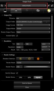 SolidWorks Visualize Render Settings 的图像结果