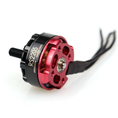 RS2205 2300KV Brushless DC Motor for FPV Racing Drone Black Cap (CW Mo ...