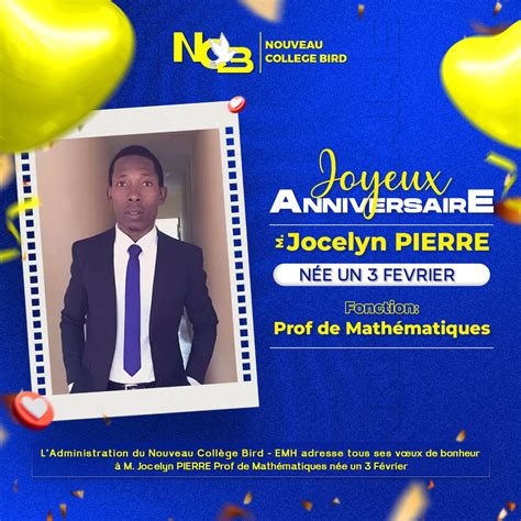 Nouveau collège Bird | • Citation du jour : Mardi 4 Février 2025 "Il n ...