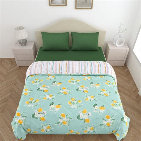 Microfibre Reversible Comforter, Citrus Breeze – haus & kinder