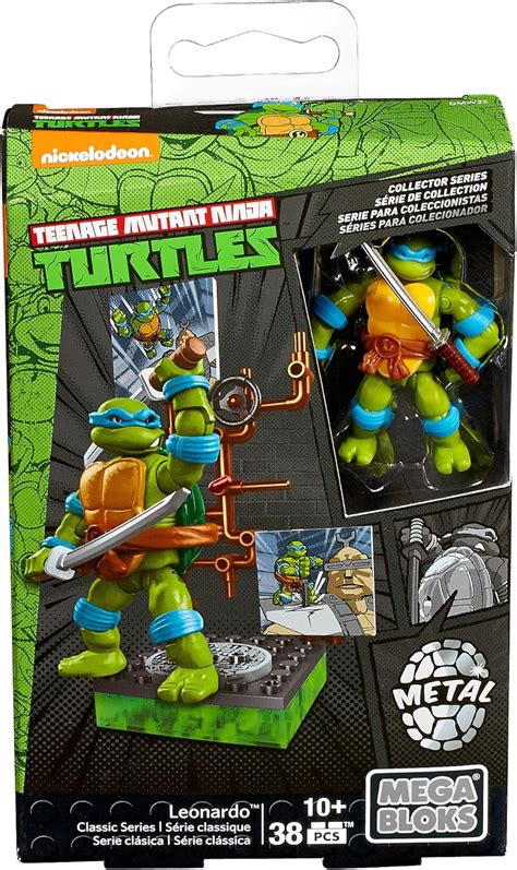 Buy Mega Bloks Teenage Mutant Ninja Turtles Collectors 1987 Classic ...