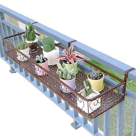 Plantation Material Metal Railings Pot Stand/Flower Plant Display Stand ...