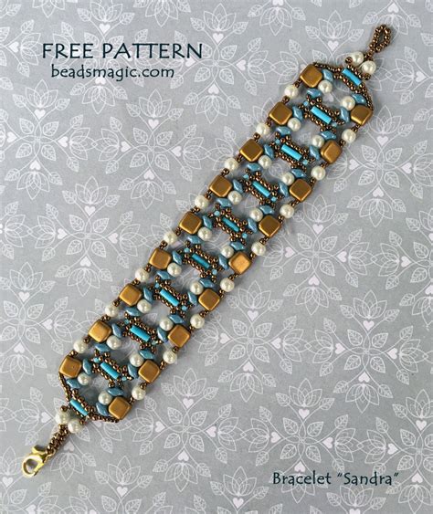 Image result for Beaded Bracelet Patterns