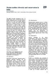 Marine mollusc diversity and conservation in India - CMFRI Repository