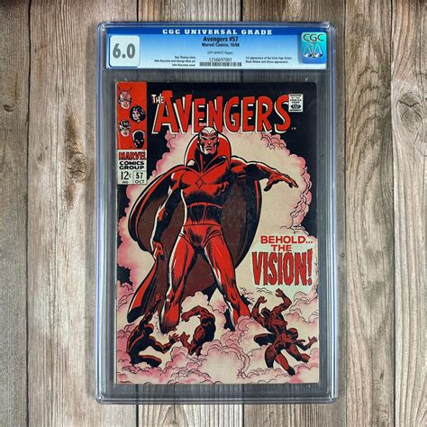 Avengers #57 CGC 6.0 1st appearance of Vision; 2nd appearance of Ultro ...