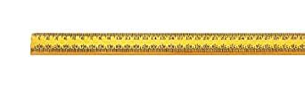 FICUS GIFT One Meter (100cm) Wooden Scale(Ruler), Horizontal Reading in ...