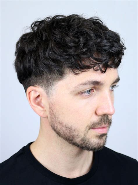 Curly French Crop Hairstyle | Wavy hair men, Men haircut curly hair ...