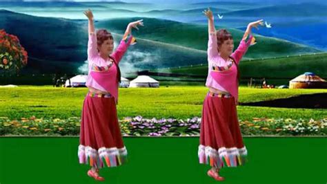 广场舞《陪你一起看草原》蒙古舞教学，舞技高超太赞了_腾讯视频