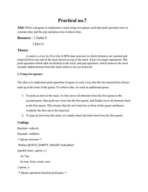 Image result for Stack Using Two Queues