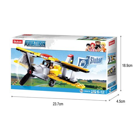 Buy Sluban Aviation III - Plane, Building Blocks For Ages 6+ Online at ...