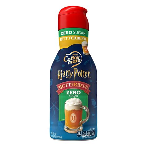 Coffee Mate Harry Potter Butterbeer-Flavored Creamers and Cold Foam ...