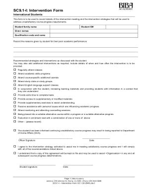 Fillable Online SC9.1-I - Intervention Form V2.1 (ID 2049).doc Fax ...