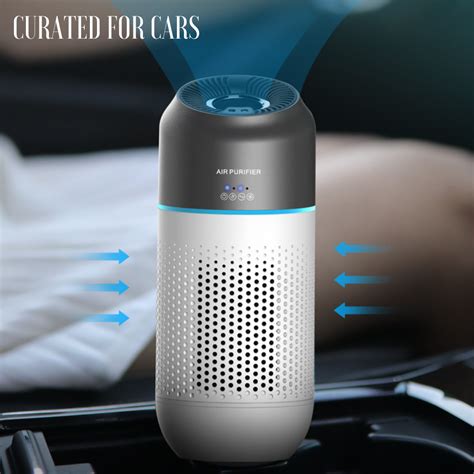 Portable Gesture Controlled Car Air Purifier – Curated For Cars